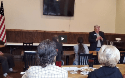 Brian K Pritchard for 1st Vice Chair speaking at Rockdale Republican Party